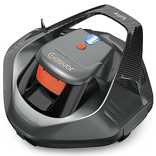 Gosvor Aura Cordless Robotic Pool Cleaner, Pool Vacuum Cleaner Lasts 90
