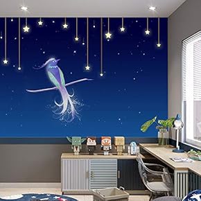 Wall Murals for Bedroom Beautiful Dream World Abstract Removable Wallpaper Peel and Stick Wall Stickers - 66x96 inches