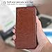 Ztotop Luxury Flip Full Body Leather Case Cash Holder Protective Cover for Samsung Galaxy Note 8 - Brown