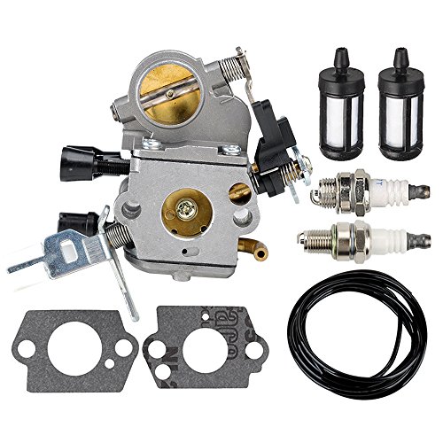 Harbot C1Q-S269 Carburetor With Gasket Fuel Line Filter Spark Plug For Stihl MS171 MS181 MS201 MS211 Chainsaw 1391200619 11391207100 11391200612