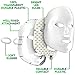 Lacomri 7 Color LED Light Therapy Acne Mask - LED Mask Skin Rejuvenation - Anti Aging - Reduce Wrinkles - Red Light Treatment - Photon Lights - Korean Skin - Home And Professional Facial Beauty Device