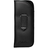 Amazon.com: Calabria Snap Button Flap Eyeglass Case PU