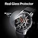 Spigen Tempered Glass Screen Protector [GlasTR Slim] Designed for Galaxy Watch 46mm (2018) / Gear S3 Classic (2016) / Gear S3 Frontier (2016) [9H Hardness/Case-Friendly] - 3 Pack
