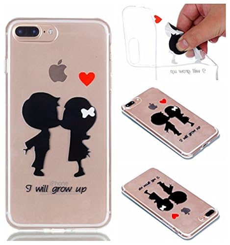 iPhone Plus Case, iPhone Plus Case, MerKuyom [Clear