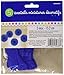 Amscan Bright Royal Blue Mini Paper Hanging Fans, 5 Ct. | Party Decoration