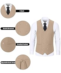 Mens Slim Fit Suits Wedding 3 Piece Suit Set