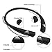 GULUDED Bluetooth Headphones Sports Neckband Headset Retractable Earbuds Wireless Sweatproof Bluetooth 4.1CSR Stereo Earphones with Noise Cancelling Mic for sports and Gym
