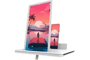 Screen Magnifier for Smartphone, 2026 New HD Screen 3D Magnifying Projector Screens Expanders for Movies, Videos, and Gaming,