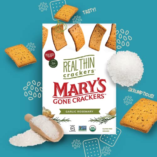 Mary's Gone Crackers Real Thin Crackers, Made with Real Organic Whole