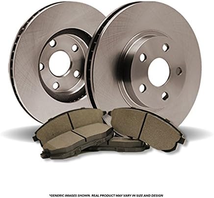 (Rear Kit)(OE SPEC)(Perfect-Series) 2 Disc Brake Rotors & 4 SemiMet Pads(5lug)