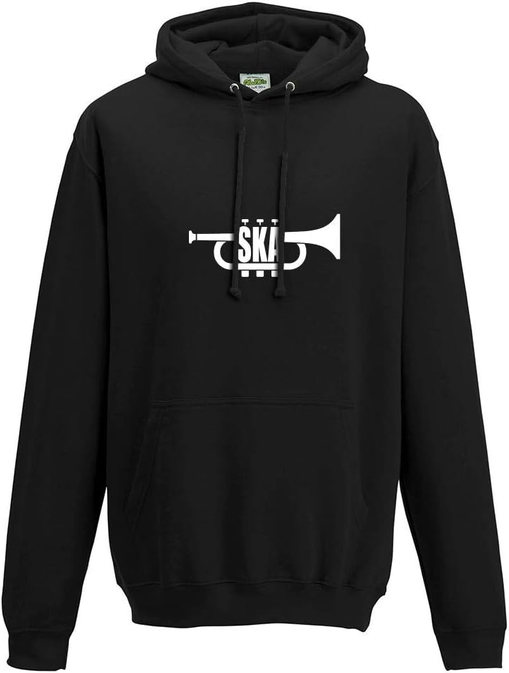 FatCuckoo- Rude Boy Ska Trumpet- Hoodie, Hooded Top