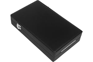 Vaguelly Portable Oboe Organizer Leather Carrying Case Storage Box Buckle and Safe