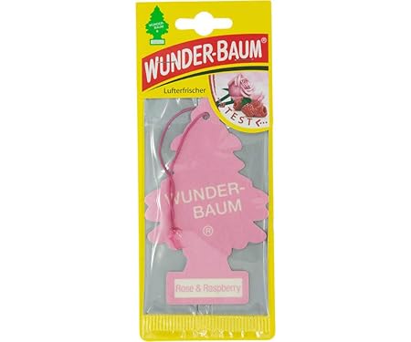 Auto-Auffrischer, Wunder-Baum Rose & Himbeere 1 Stück