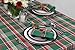 DII Holiday Kitchen and Table Décor Christmas Cloth Square Napkin Set, Dark Green Plaid, 6 Count