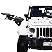Xprite Lower Steel Windshield Hinge Corner Brackets Mounting for LED Spot Flood Lights Compatible with 2007-2018 Jeep Wrangler JK - 1 Pair