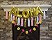 Hawaiian Party Decorations Pack for Beach Party - Aloha Party Decorations Banner, Gold Confetti Balloons (40)