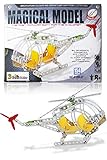 3 Bees & Me STEM Helicopter Building Toy Kit - Model Kit for Boys & Girls Age 8 to 12 Years - Unique