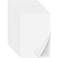 Outus 20 Pieces Iron-on Adhesive Sheets Double-Sided Press-on Patch Heat Melt Fabric Glue Sheet Permanent Fusible Adhesive Sh