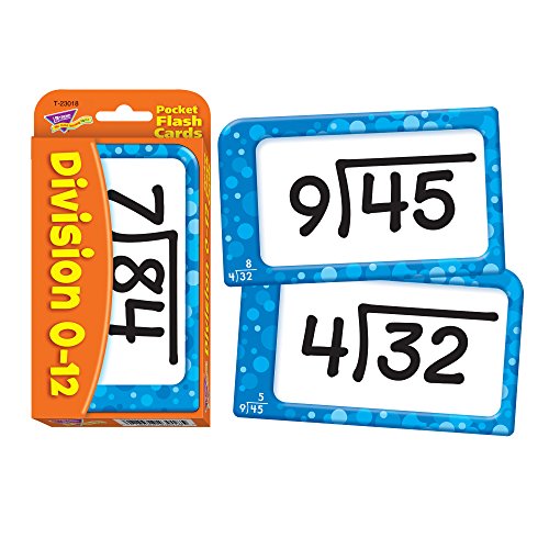 Division Pocket Flash Cards