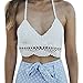ABC Womens Unpadded Bralette Bralet Bra Bustier Crop Tops Tank Blouse