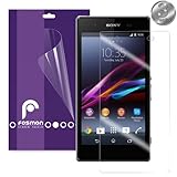 Fosmon Crystal Clear Screen Protector Shield for T-Mobile Sony Xperia Z1S 4G LTE - Retail Packaging (3 Pack)