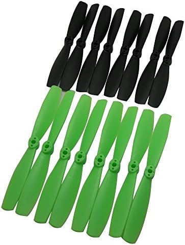 RAYCorp 6045 6x4.5 Bullnose Propellers. 16 Pieces(8 CW, 8 CCW) Genuine & 6-inch Quadcopter and Multirotor Props + Battery Strap