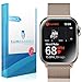ILLUMI AquaShield Screen Protector Compatible with Apple Watch Series 4 (40mm)(6-Pack)(Full Edge Coverage) No-Bubble High Definition Clear Flexible TPU Film