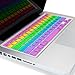 Kuzy - Rainbow Keyboard Cover Silicone Skin for MacBook Pro 13
