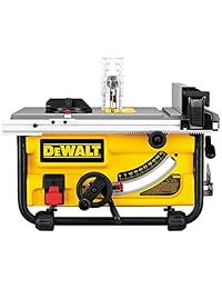 DEWALT DW745S   Sierra de mesa compacta con soporte plegable