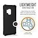 URBAN ARMOR GEAR UAG Designed for Samsung Galaxy S9 [5.8-inch Screen] Pathfinder Feather-Light Rugged [Black] Military Drop Tested Phone Case