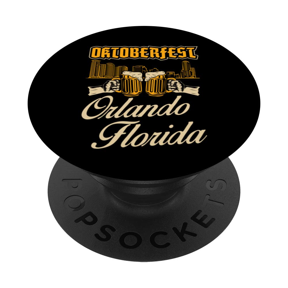 Oktoberfest Orlando Florida German Pride City Beer Love PopSockets Swappable PopGrip