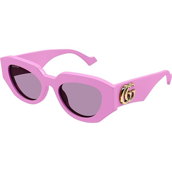 GUCCI サングラス　アイウェア　ピンク Gucci Ladies Sunglasses Fuchsia Pink Oversized GG 1326 S 004
