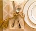 Laurel Leaf Napkin (Set of 4) Color: Gold