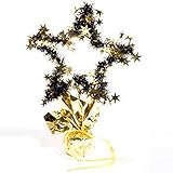 Black & Gold Star Centerpiece