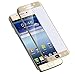 Amuoc HD Ballistic Glass Screen Protector for Samsung Galaxy S7 edge, 2 Pack,Gold