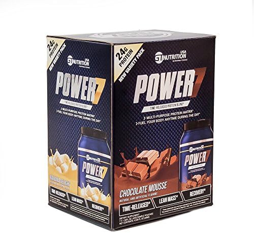 GT Nutrition USA Power 7 Variety Pack - Mixed Flavors