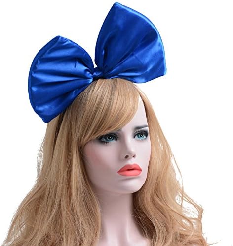 Pop Your Dream Women Super Big Bow Huge Bowknot Headband Cosplay Halloween Hair Accessory Headpiece