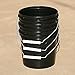 3 Pack Black 1 Gallon Buckets with Metal Handles and Lids
