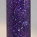 8oz Calming Glitter Bottle - Deep Purple