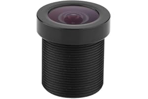 Oumij 1.8mm 170 Wide Angle Lens, 1MP IR Board Lens for 1/3" & 1/4" CCD Security CCTV Camera, Standard, Plastic Construction, C Mount, Fixed Focus, Default