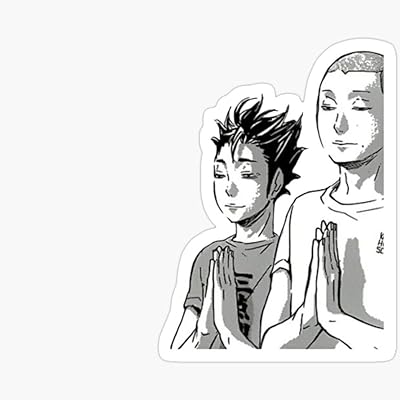 buy deangelo nishinoya tanaka prayer haikyuu manga sticker stickers 3 pcspack online in hungary b07x45qg48