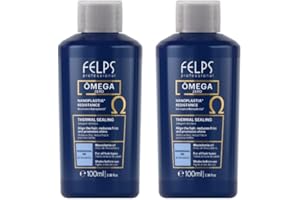 Kit Mini Felps Professional Omega Zero Nanoplastia Hair Straightening Treatment, Formaldehyde-Free, with Macadamia Oil, Mini 2x3.38 fl.oz