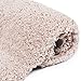NORCHO Pink Water Absorbent Bath Rug Non-Slip Rubber Shaggy Bathroom Floor Mat Fluffy Microfiber Bathtub Pad 32