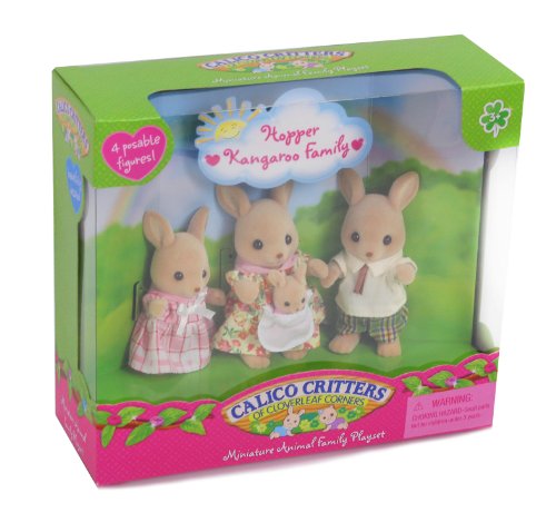 Calico Critters Hopper Kangaroo Family Set