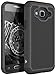 J3 Case, Express Prime Case, Amp Prime Case, LK [Shock Absorption] Hybrid Armor Defender Protective Case Cover for Samsung Galaxy J3 / Express Prime/Amp Prime (Black)
