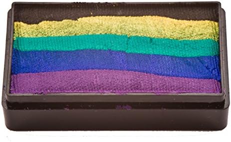 Cameleon Professional Face &amp; Body Paint Colorblock (Peacock)