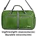Gonex 80L Packable Travel Duffle Bag Foldable Duffel Bags for Luggage Gym Sports Camping Travelling Cycling Storage Shopping Water & Tear Resistant Green