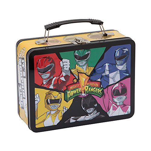 Vandor power rangers large tin tote (27070)