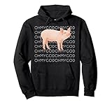 Unisex Shane Dawson Oh My God Pig Hoodie Large Black