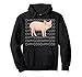 Unisex Shane Dawson Oh My God Pig Hoodie 2XL Black
